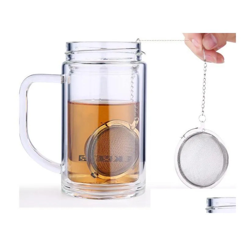 stainless steel tea infuser 4.5cm / 5.5cm / 7cm /9cm tea pot infusers sphere mesh tea strainer ball sn1111