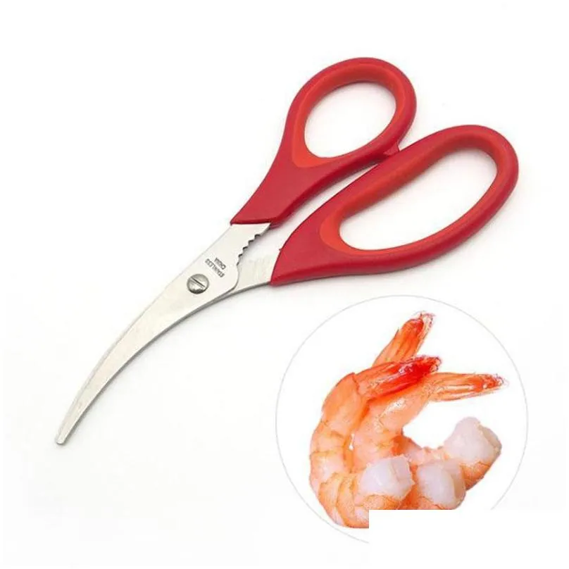 popular lobster shrimp crab seafood scissors shears snip shells kitchen tool 7x3.5inch