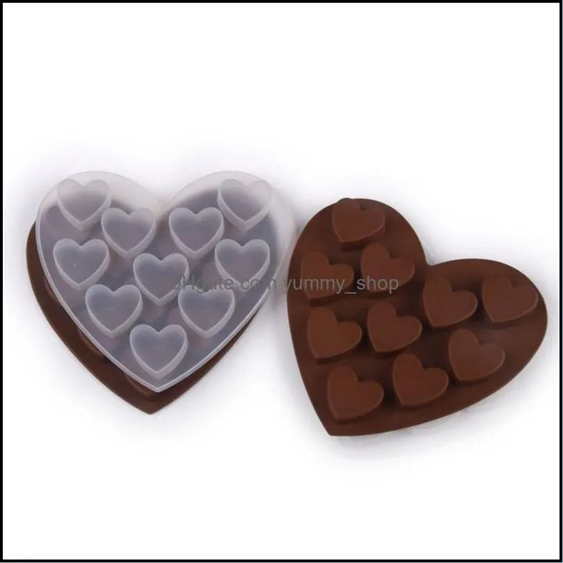 baking moulds love silicone chocolate mold ice cube tray baking mould biscuits cake  molds kitchen baking tools for cake