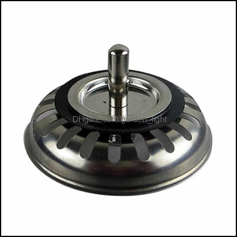 Stainless Steel Kitchen Sink Strainer Stopper With Waste Plug Jinja2