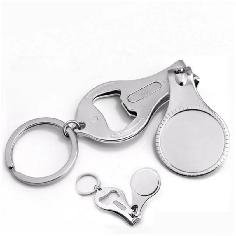 personalized wedding souvenir for guests customized wedding favor nail clipper bottle wine opener keychain gift lx0395