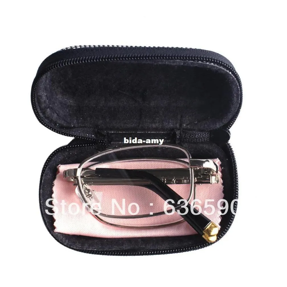 2 prs mens womens folding travel business reading glasses with case in 7 strengths add1.00 1.50 2.00 2.5 3.0 3.5 4.0