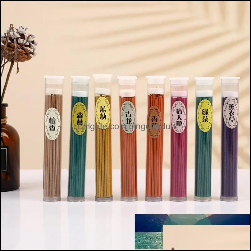 10 flavor natural plant incense sticks aromatherapy fragrance spices  air aroma air frenshener deodorant lavender