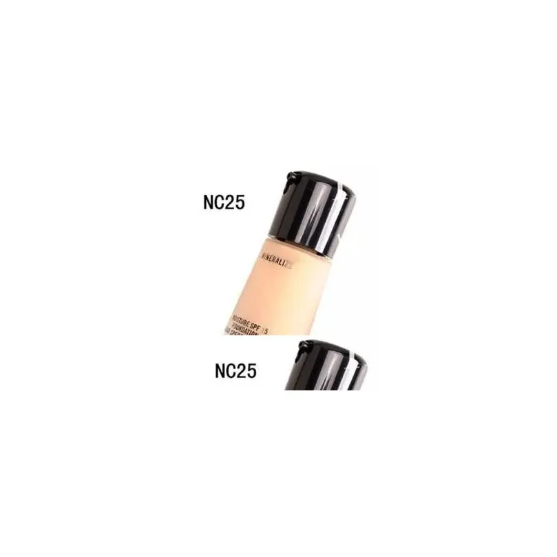 wholesale1pcs soft matte all day make up luminous foundation makeup liquid foundation base 6 shadows maquiagem shipping