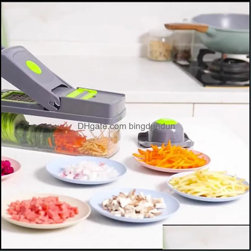 newnew update kitchen grater potato chip slicer vegetable tools multifunctional shredded potato machine cheese graters rra11284