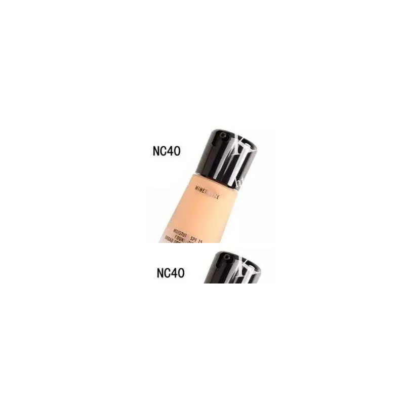 wholesale1pcs soft matte all day make up luminous foundation makeup liquid foundation base 6 shadows maquiagem shipping