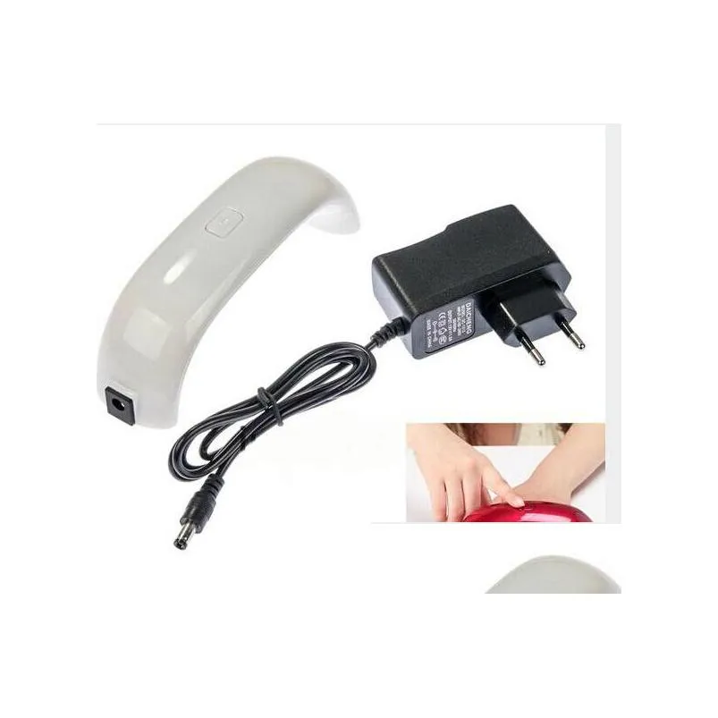 new cute nail art gel polish lamp led light dryer nail finger dry fashionable shipping