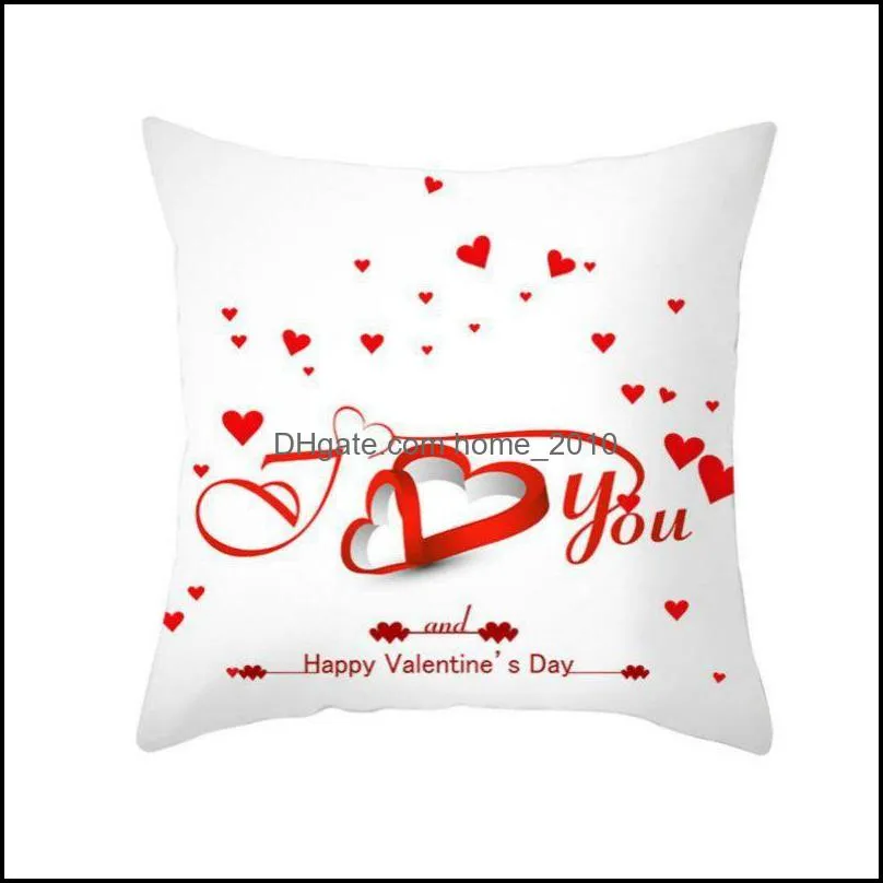 valentine love tree nordic pillows geometric decorative pillowcase peach velvet microfiber pillow cushion cover for car home living