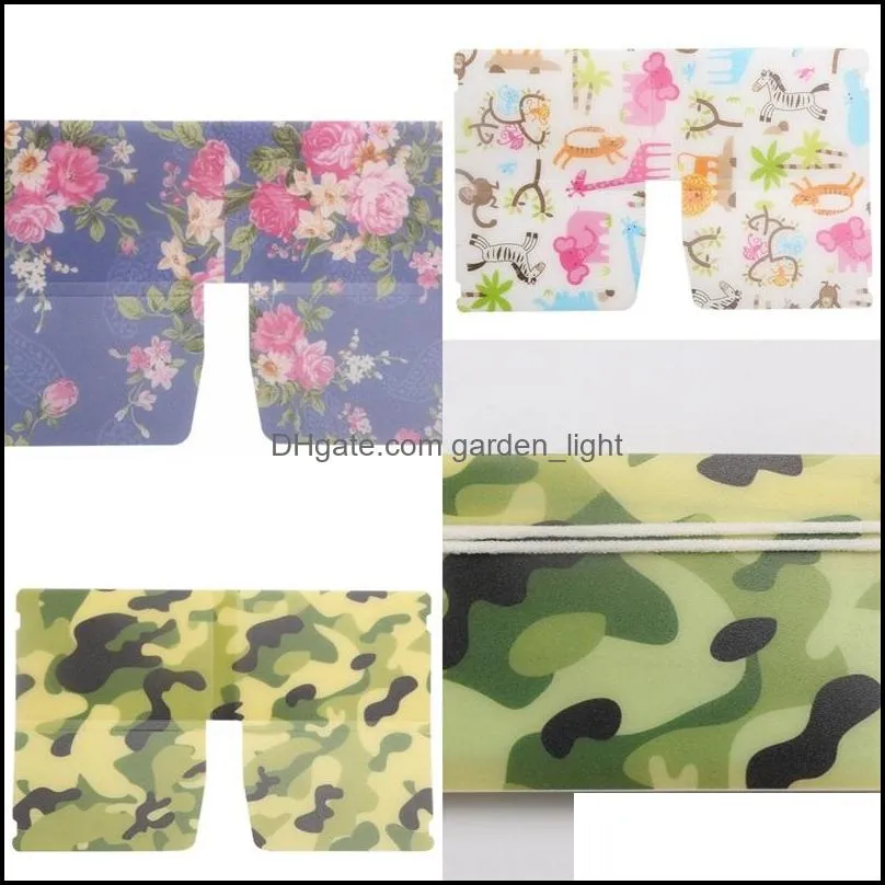 storage folder mask clip masks case face holder square plastic reusablefruits camouflage flower personality animals 0 5lj f2