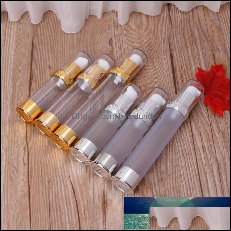 15/20/30ml travel airless bottle pump empty spray cosmetic vacuum lotion bottles storage jars factory price expert design quality latest style original