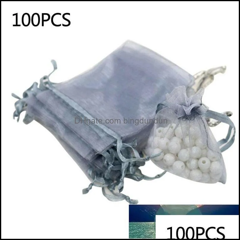 gift voile net bags drawstring wedding decoration pack set 100pcs large factory price expert design quality latest style original
