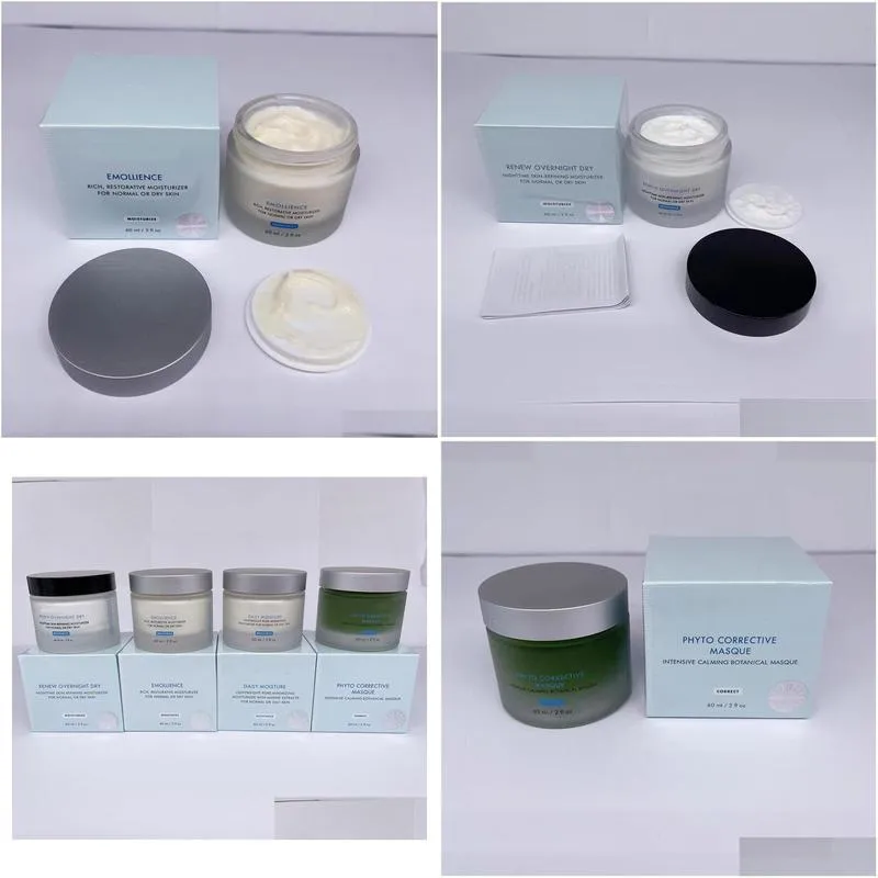 top quality renew overnight dry / emollience / daily moisture phyto corrective masque cream 60ml skin care face cream