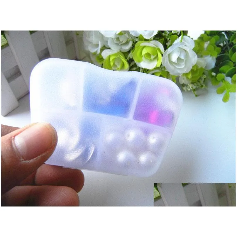 compartment travel pill box organizer tablet medicine storage dispenser holder health care tool shipping za4484