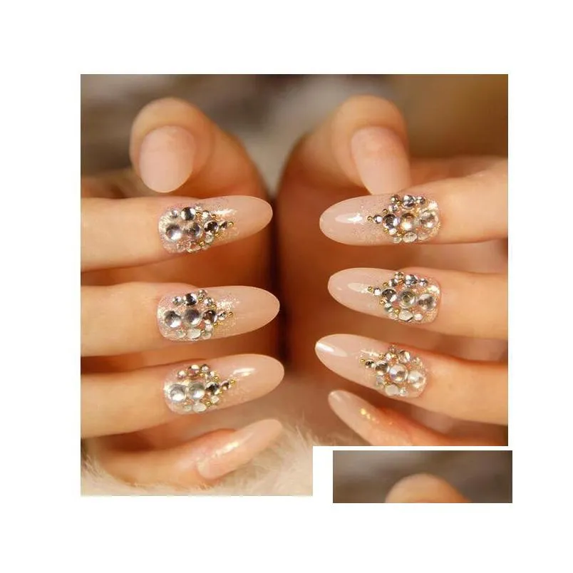 nail art glitter decorations flat rhinestone 12 sizes 1440pcs/pack ss3ss50 starry ab rhinestones for nails 3d flatback glass strass non hotfix crystal