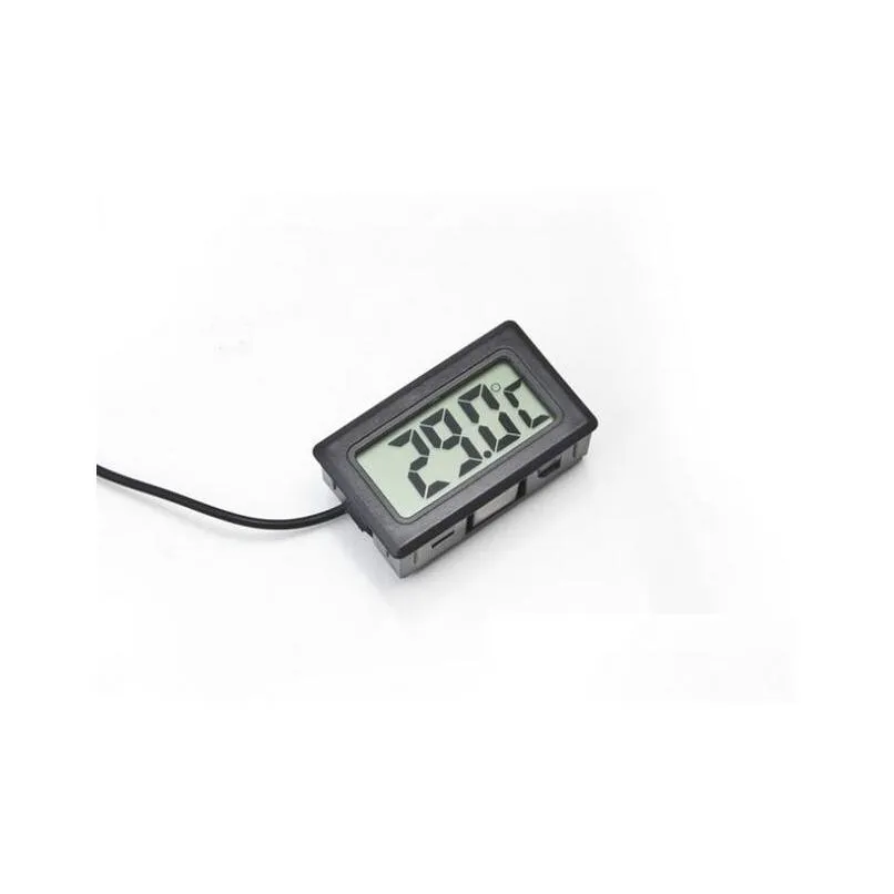 dhs 400pcs lcd digital thermometer probe fridge zer thermometer thermograph for refrigerator 50 110 degree with retail box