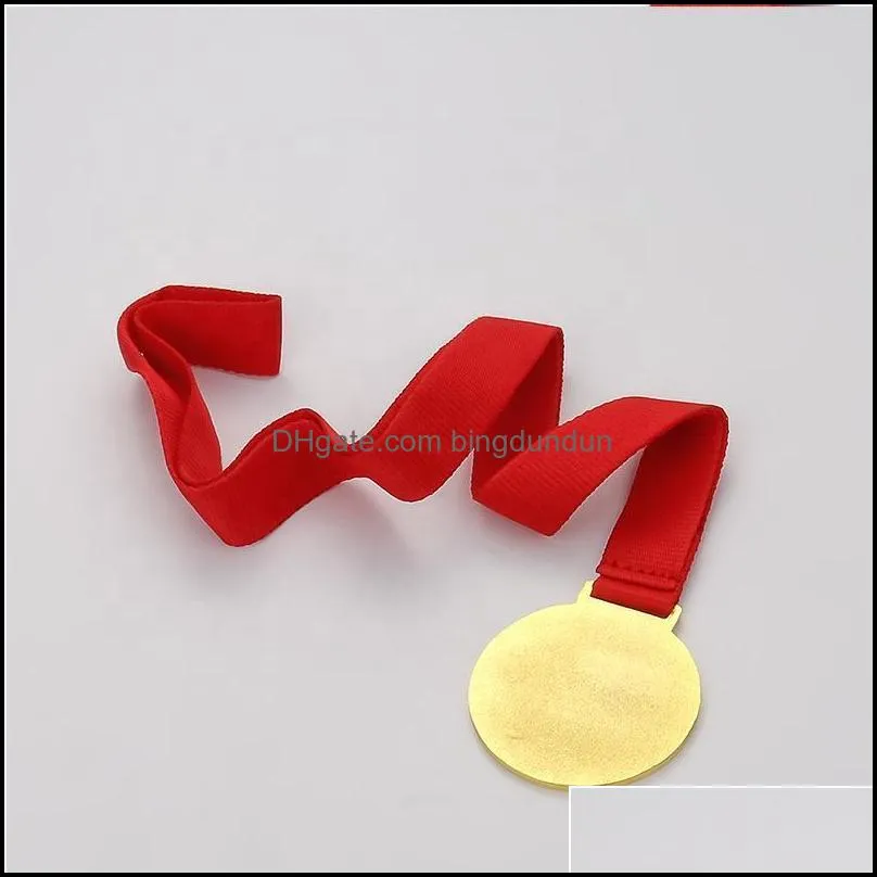 personalized gilded medals sublimation straw pattern design medal marathon prizes with lanyard rra11195