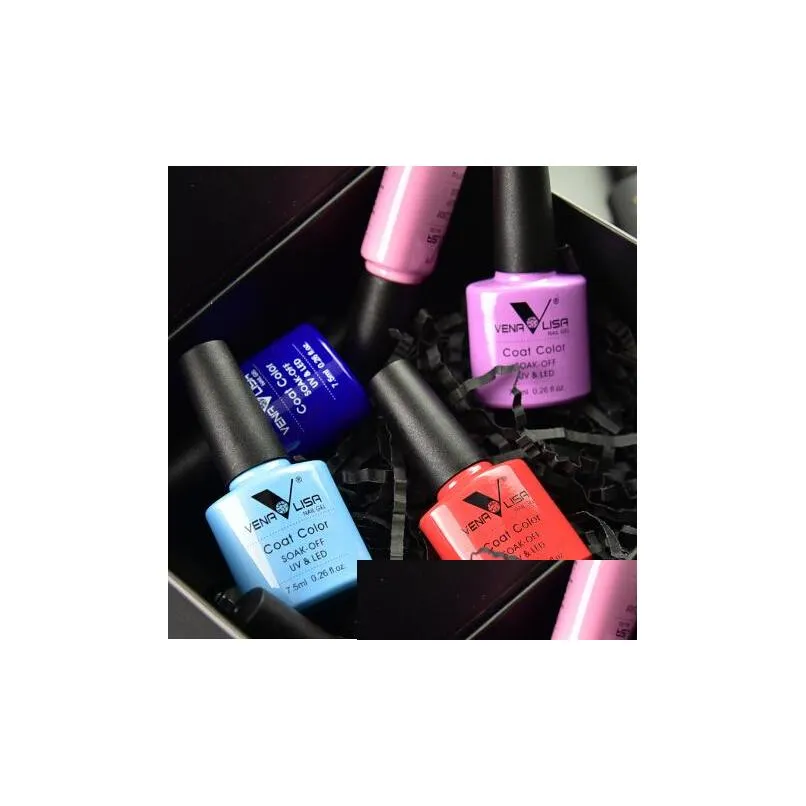 60 colors nail polish a set including base/top gel professional nail art gel beatiful longlasting gel polish