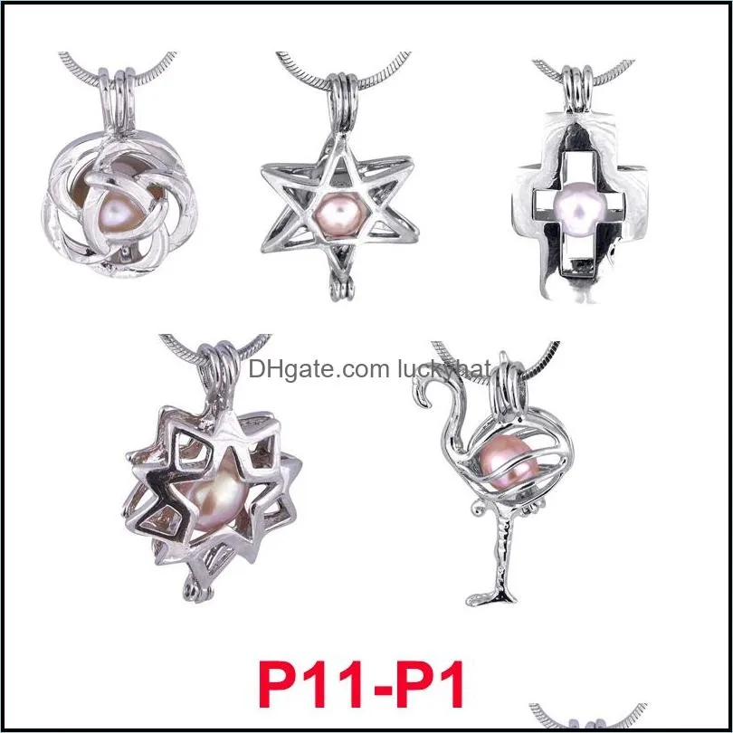 factory direct wholesale 300 designs for your choose locket cages love wish pearl/ gem beads oyster pearl mountings pearl cage