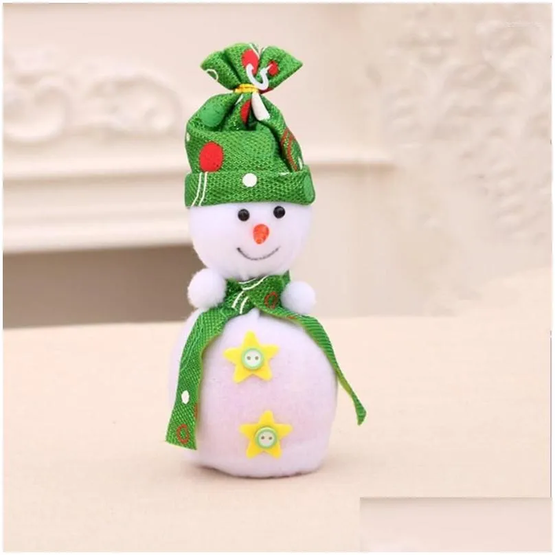 christmas decorations  bag snowman gift ornaments pendant