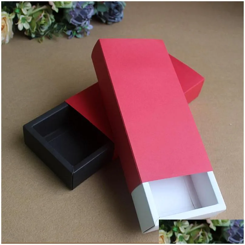 22.9x11x4.5cm kraft paper gift box flower gift packaging box packing for socks/scarf/ underwear paper carton paper box lz0808