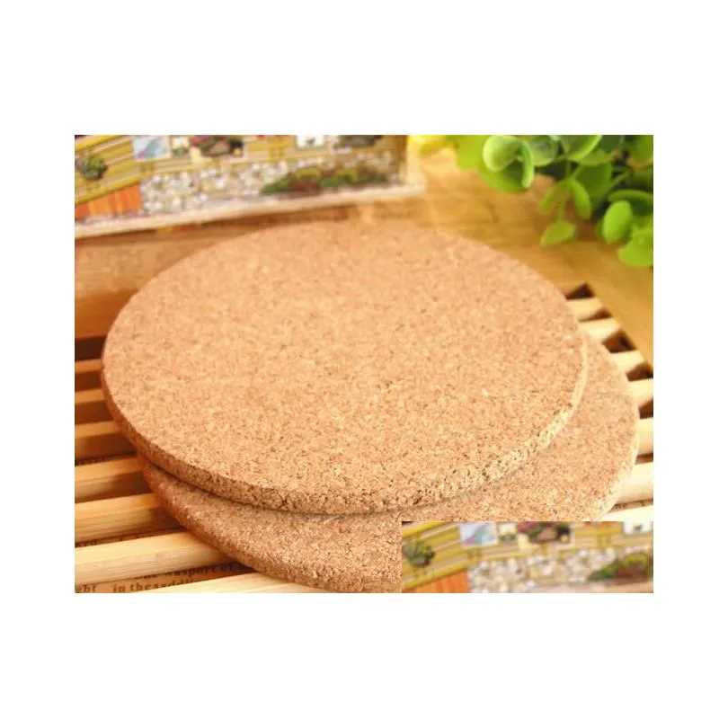 500pcs classic round plain cork coasters drink wine mats cork mats drink wine mat ideas for wedding and party gift