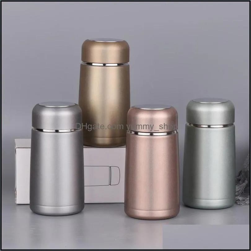 new350ml mini travel drink water bottle cute coffee vacuum flasks thermos stainless steel thermoses cups and mugs rrd12490