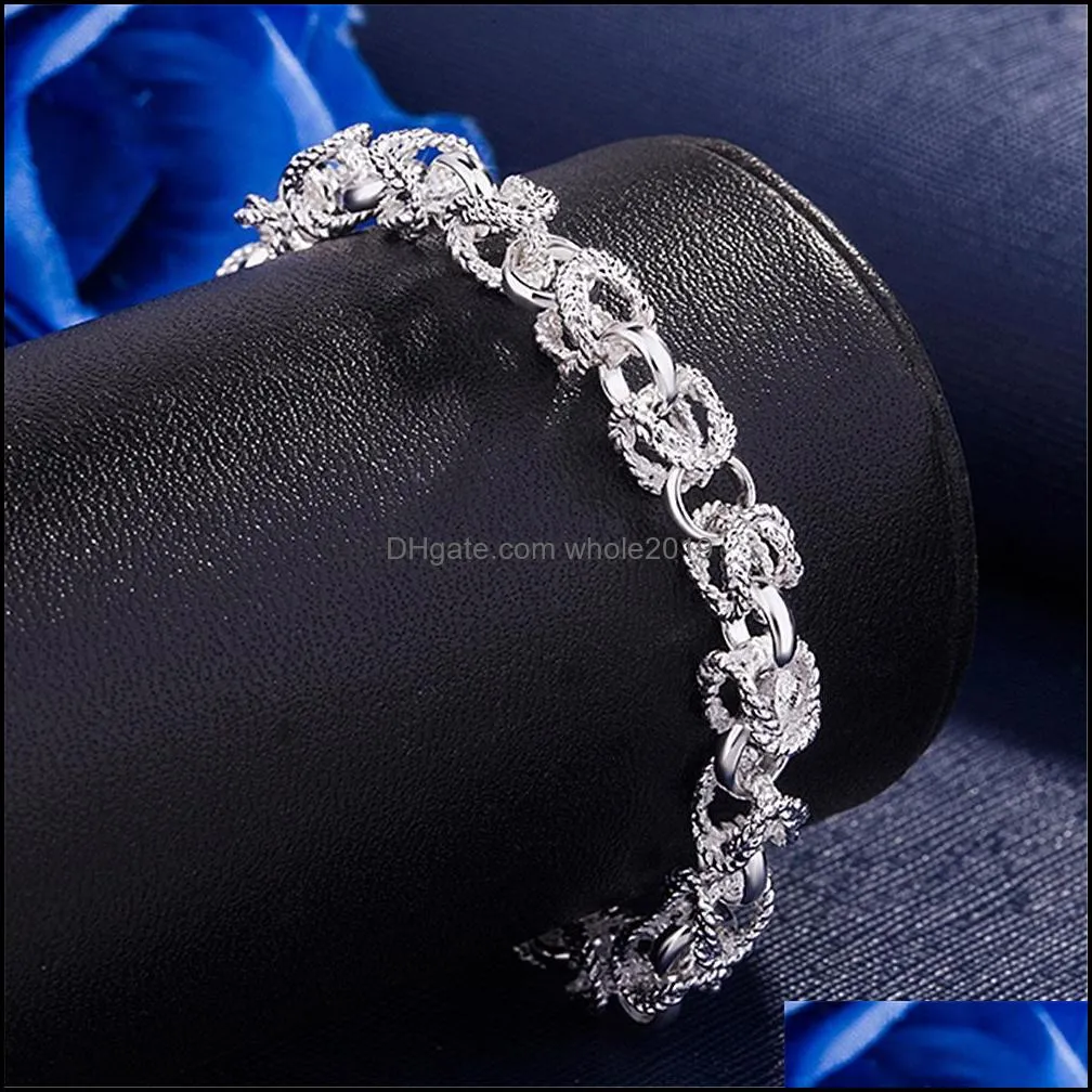 mens ladies bracelet vintage silver tap hand woven fashion jewelry punk style party luxury fashion exquisite faucet bracelet