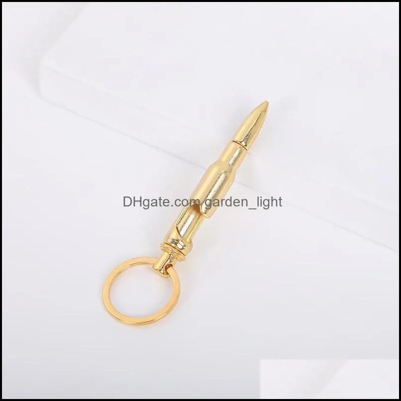 bullet key chain bottle opener portable bullet shape bottle opener aluminum soda bottle opener with key ring wedding favors