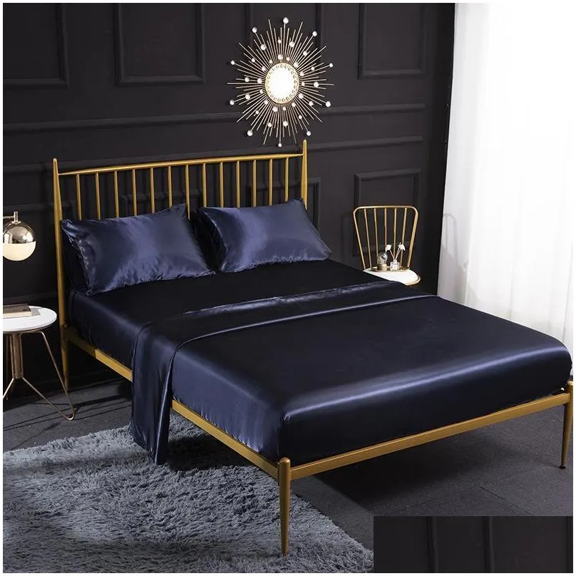 bedding sets satin sheets luxury linens charmeuse sheet