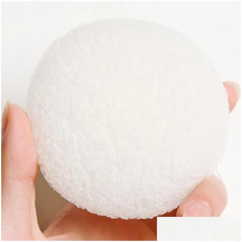 wholesale new hot selling natural konjac konnyaku facial puff face wash cleansing sponge white shipping