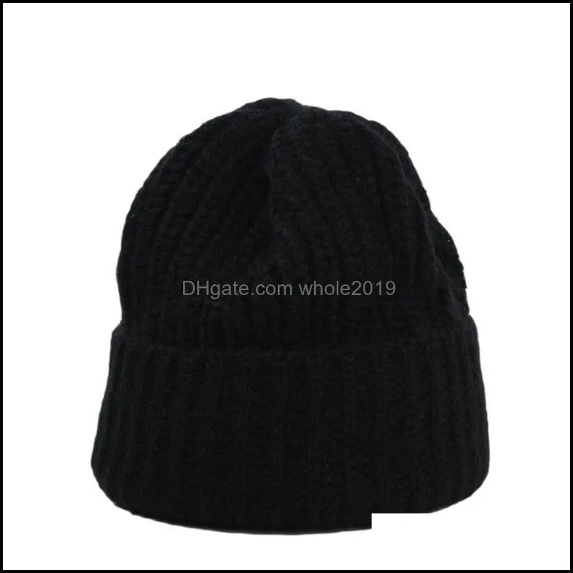 beanie/skull caps winter hat for women cashmere loose knitted beanies thick warm ladies wool angora female beanie hats soft