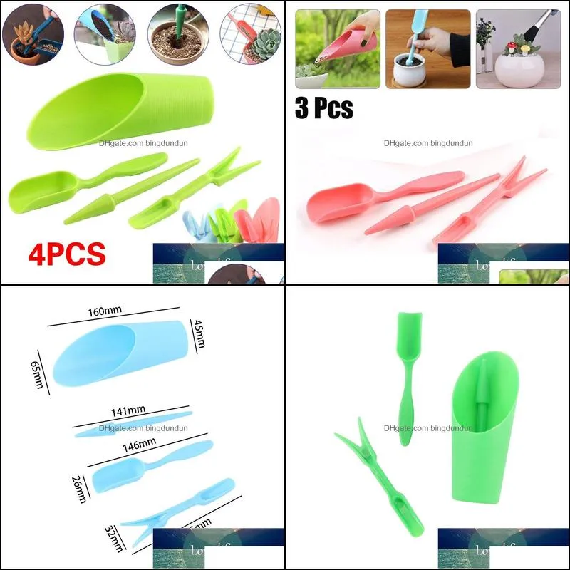 4pcs mini garden tools succulent planting kit garden tools home gardening transplant tools