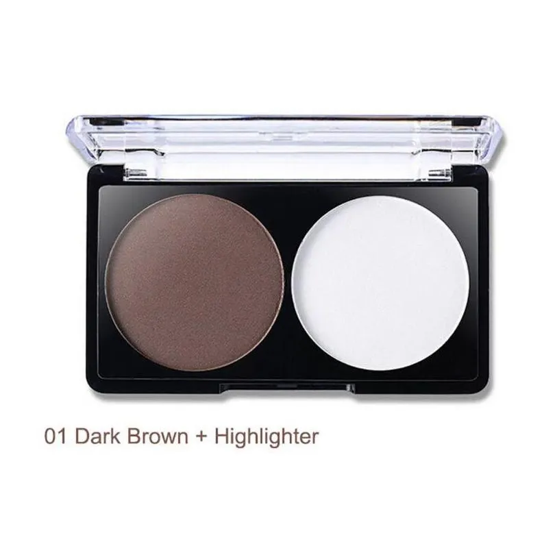 wholesale 4 patterns face shading powder contour highlighter bronzer palette set trimming makeup face contour grooming pressed powder