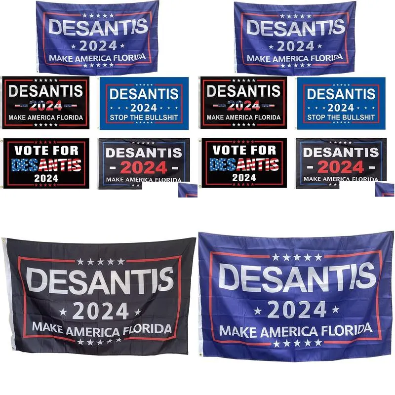 desantis flag presidential election banner flags home garden banner decorations polyester flag