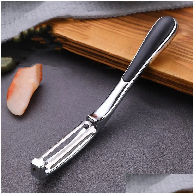 kitchenware peeler stainless steel new production metal vegetables fruits peelers with sharpen knives cpa4476