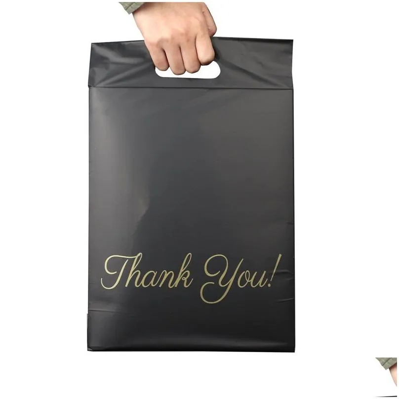 thank you storage bags logistics packaging courier bag shopping transport mylar postal business mailers