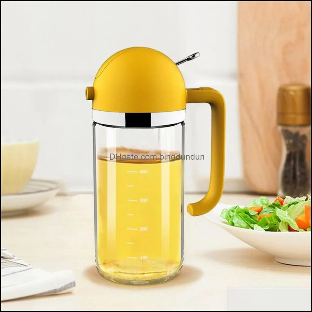 new oil sprayer bottle with handle condiments dispenser soy sauce dispensing container kitchen tool kitchenware
