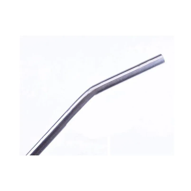 wholesale 500 pieces / lot metal drinking straw stainless steel drinking straw