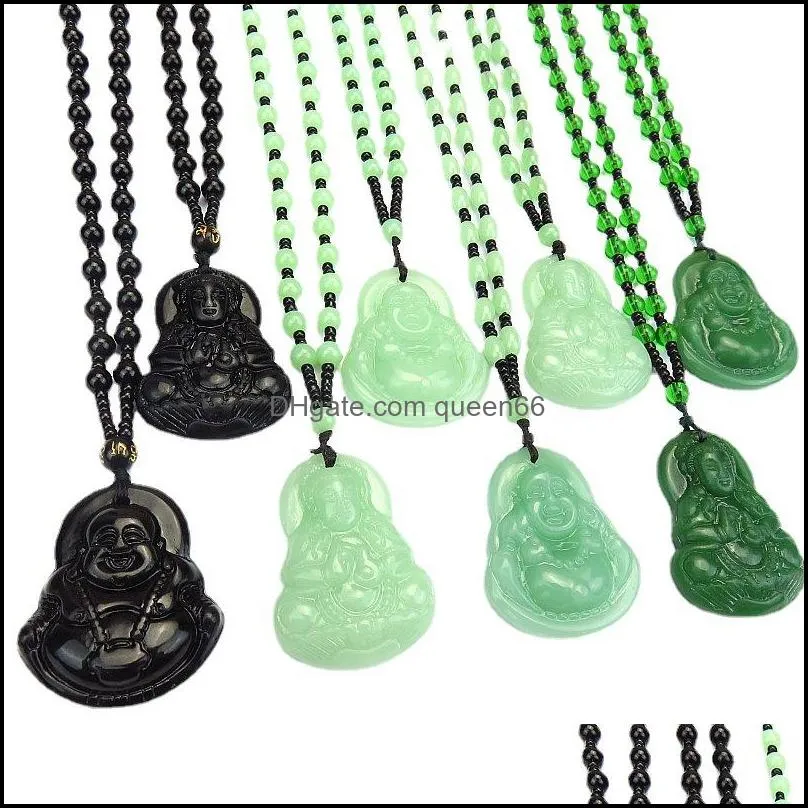 temple fair plaid shop jewelry fashion womens imitation jade guanyin buddha sweater chain long necklace