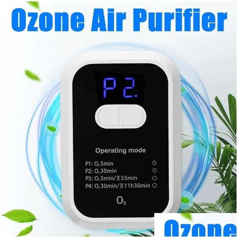 air purifiers household ozone generator purifier cleaner home lonizer for kitchen toilet smart o3