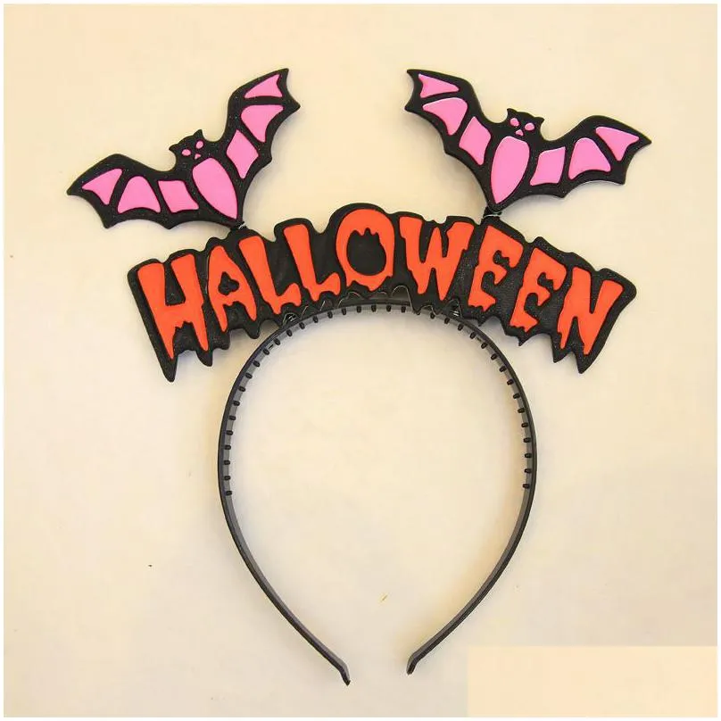 ups halloween multi cute headband hair band party favor pumpkin bat hat adult children halloween dress up supplies