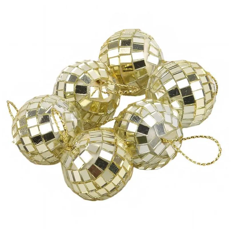 party decoration disco glass ball light dj 3cm 5cm christmas with reflective rotating mirror decor