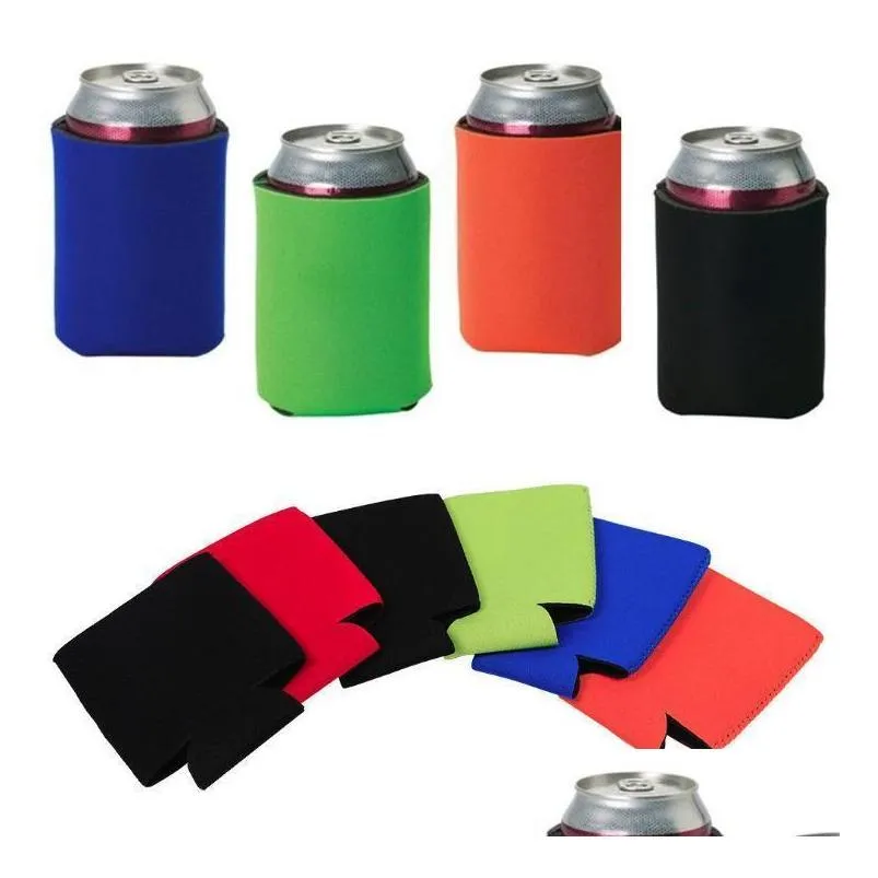 wholesale 330ml beer cola drink can holders bag ice sleeves zer  holders koozies fast ship