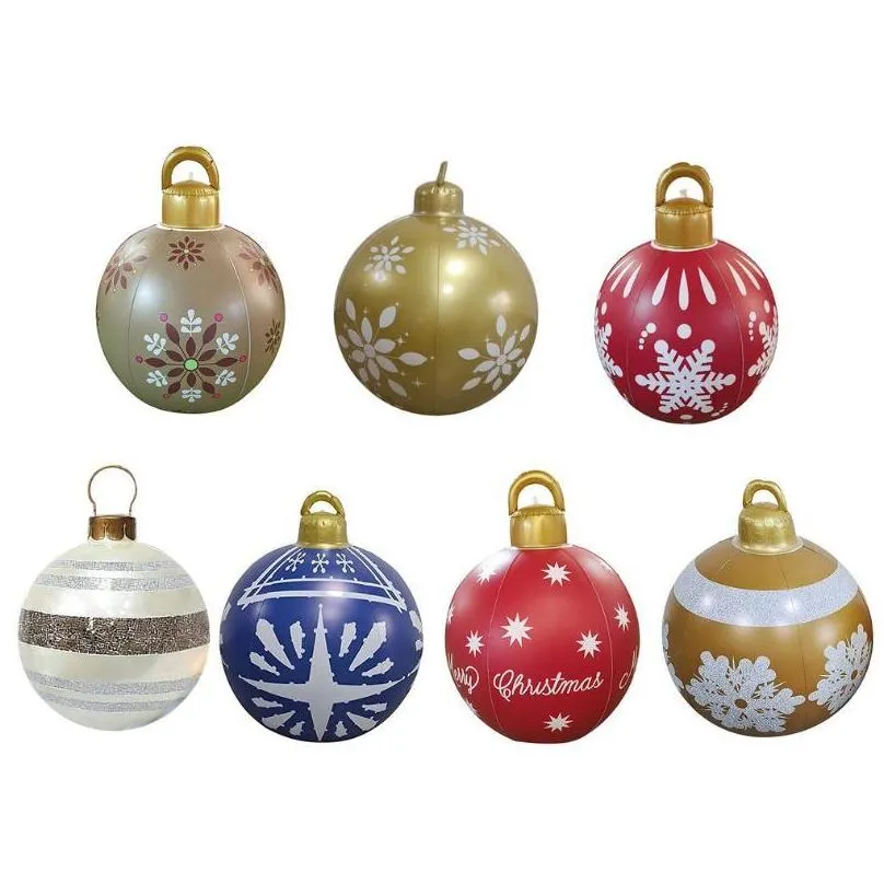 party decoration christmas pvc inflatable decorated ball tree decorations holiday gift xmas for home