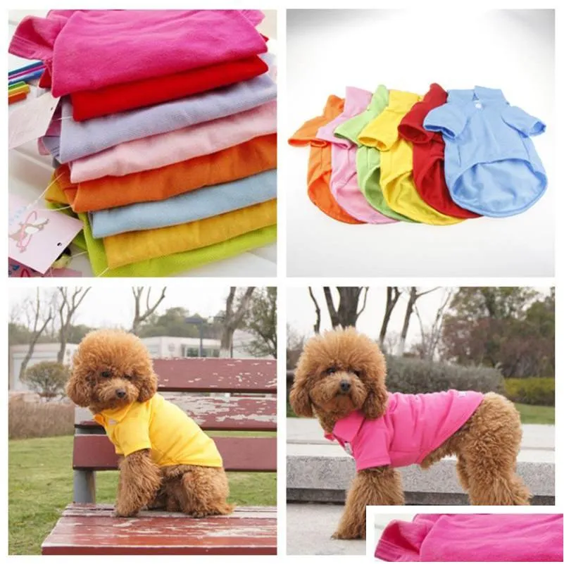 pet dog clothes fashion cotton vest winter warm dogs coat teddy cute trendy sweatshirt outerwears dhs 