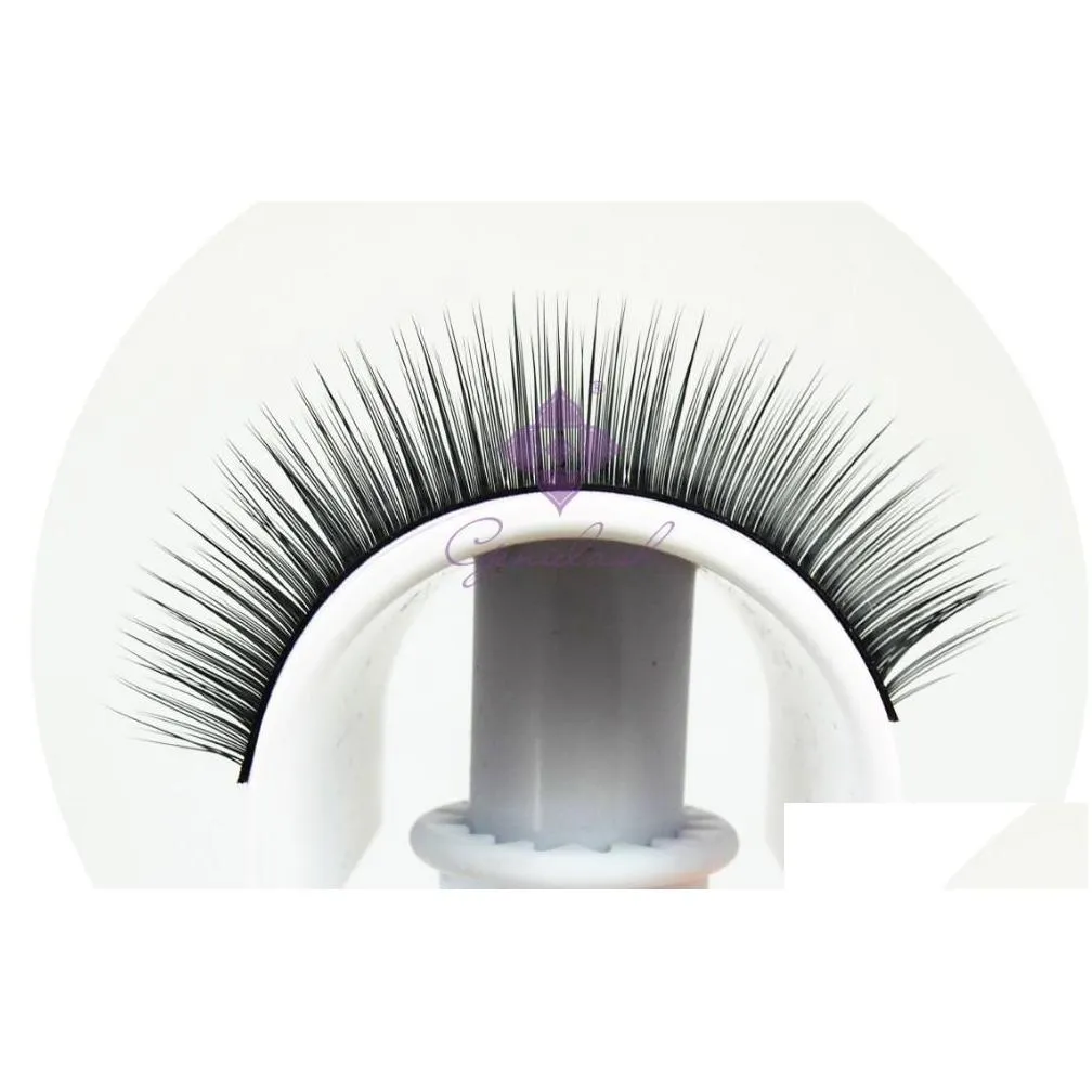16 lines 0.07 0.10 3d 6d volume false eyelash extension mixed lengths in one strip fancy packing shipping
