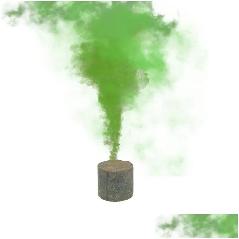 party decoration 1/6 pcs smoke pills combustion smog cake effect bomb portable pography prop halloween props h5