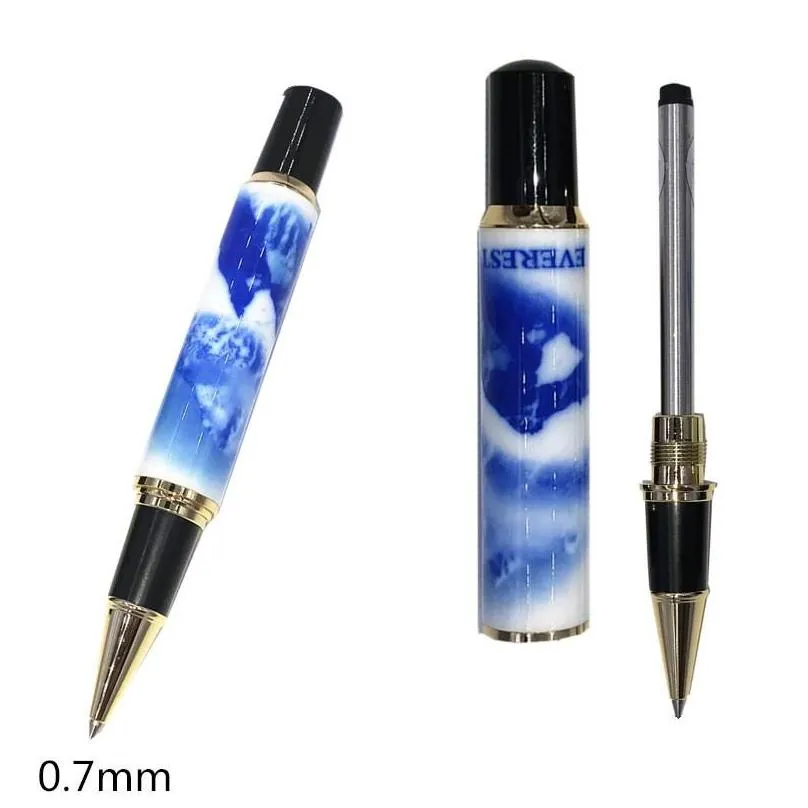 jinhao 1pcs high quality ceramics ballpoint pen ring wedding office 0.7mm student stationery for gift pens