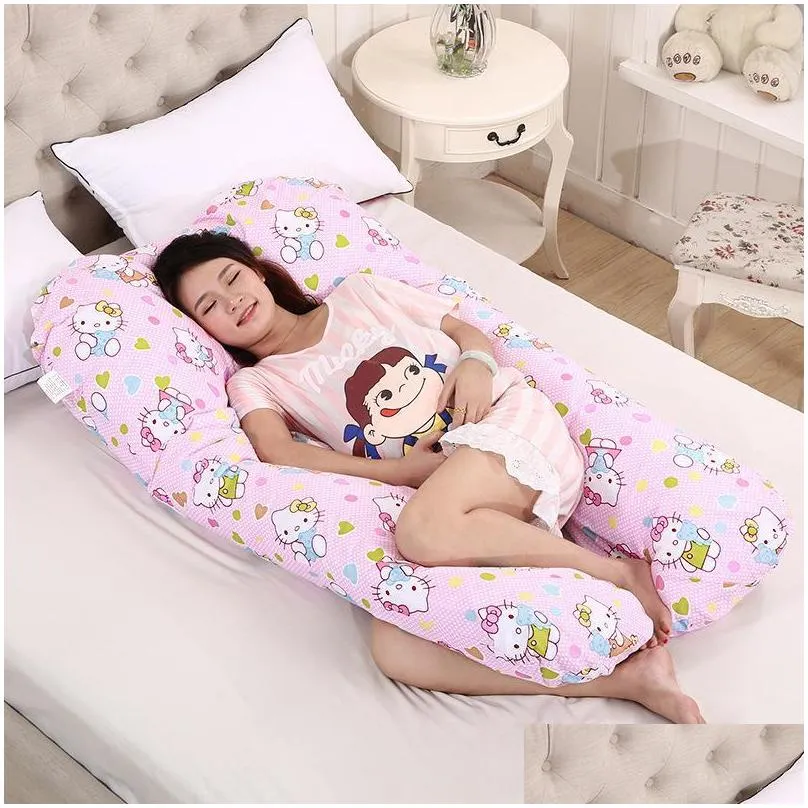 pillow case pregnancy with cover u shaped full body maternity for pregnant women sleeping support detachable extension