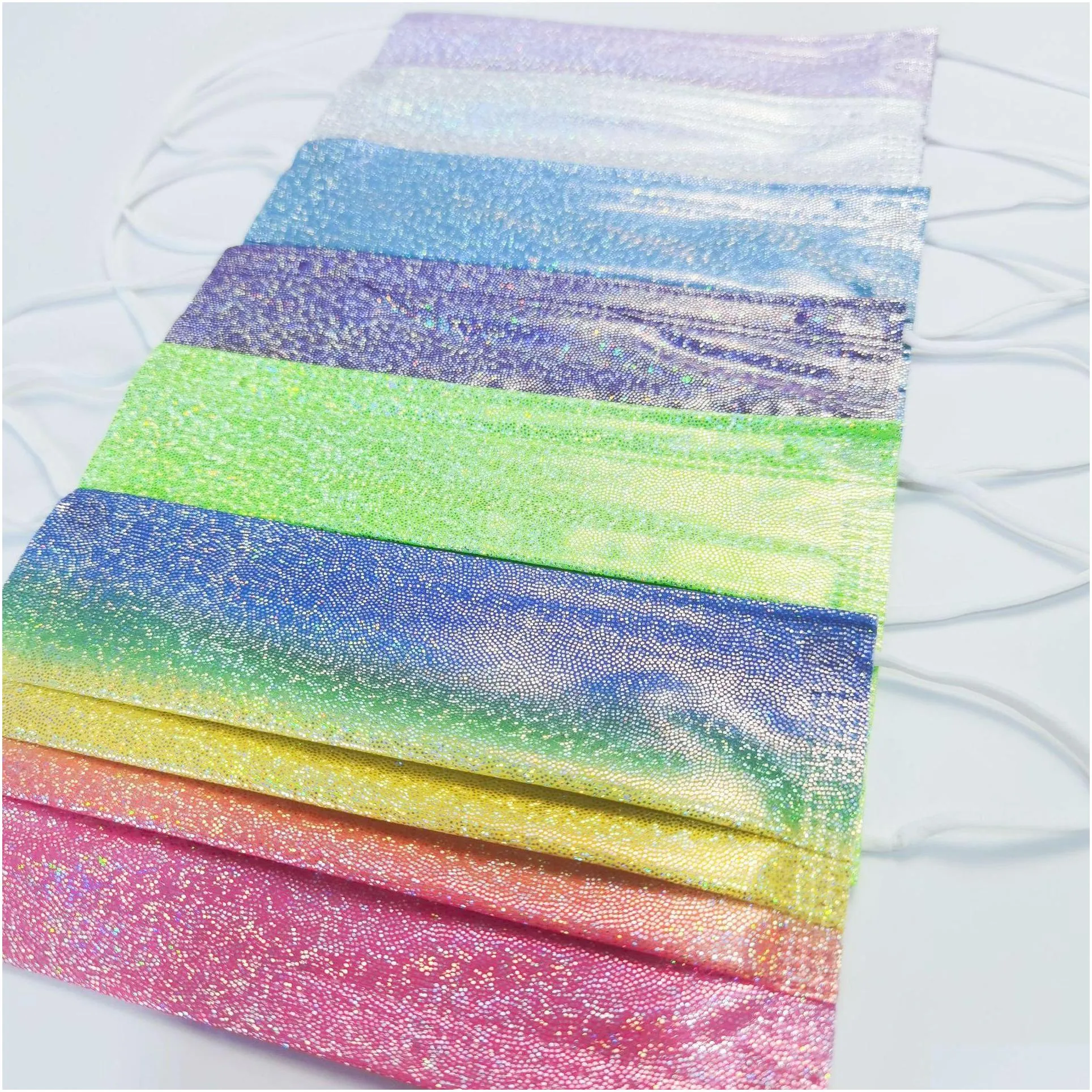 glitter disposable masks facemask dustproof breathable glow mask protective laser anti dust